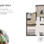 R$ 195.300 – Apartamento 39 m² 2 dorms, Ubajara – Mooca