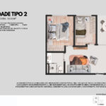 R$ 248.200 – Apartamento 36,5 m² 2 dorms, Serra de Botucatu…